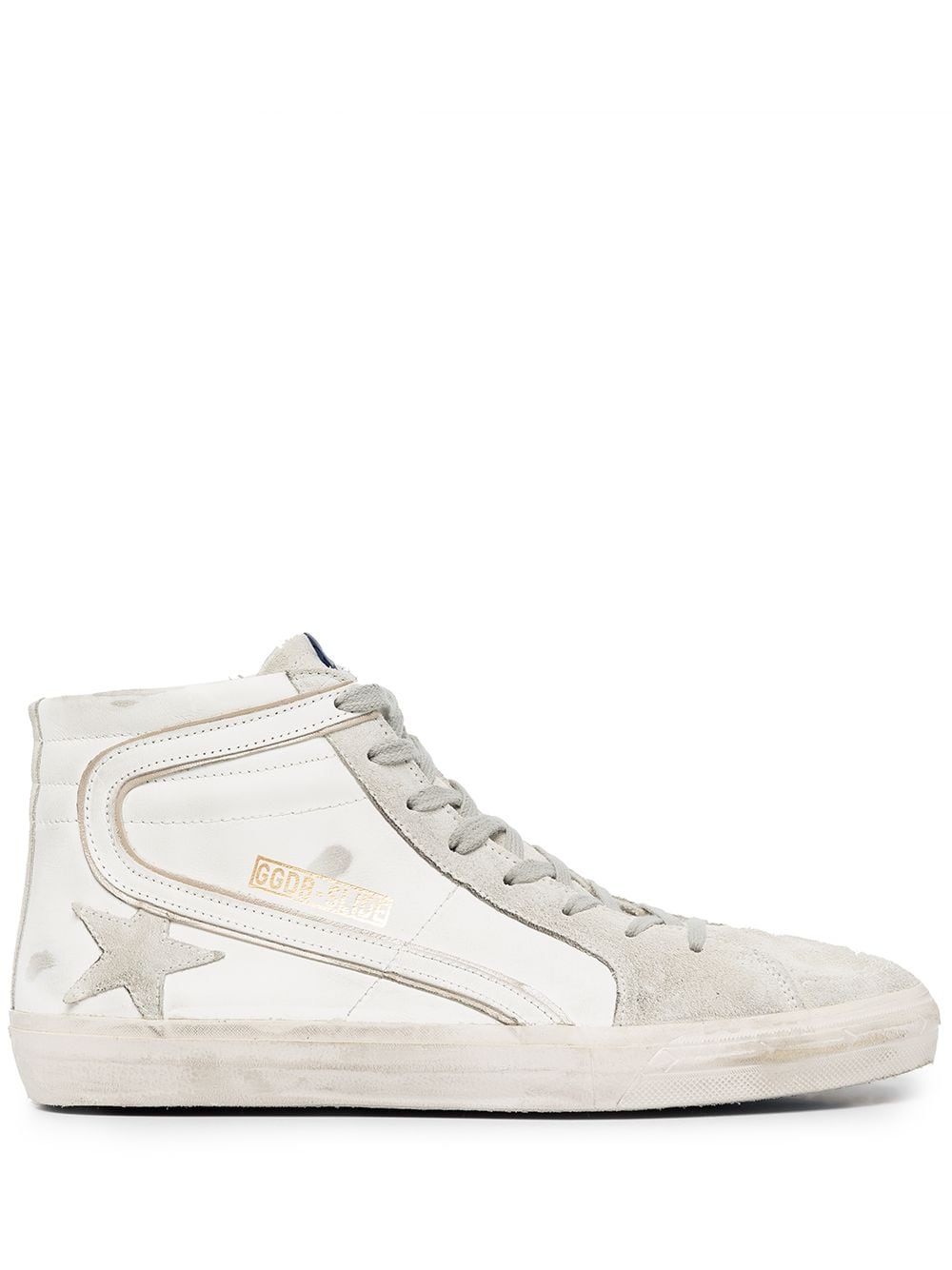 Golden Goose Sneakers mit Stern-Patch - Weiß von Golden Goose