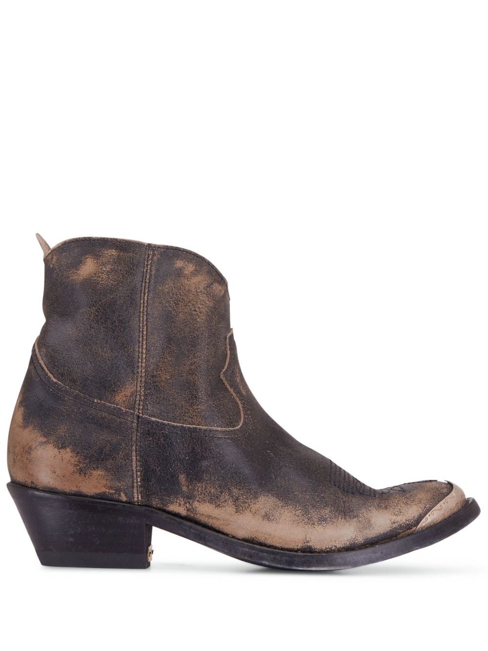 Golden Goose Stiefeletten im Distressed-Look - Braun von Golden Goose