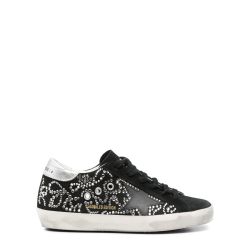 Golden Goose Super Star Schwarze Wildleder Sneakers von Golden Goose