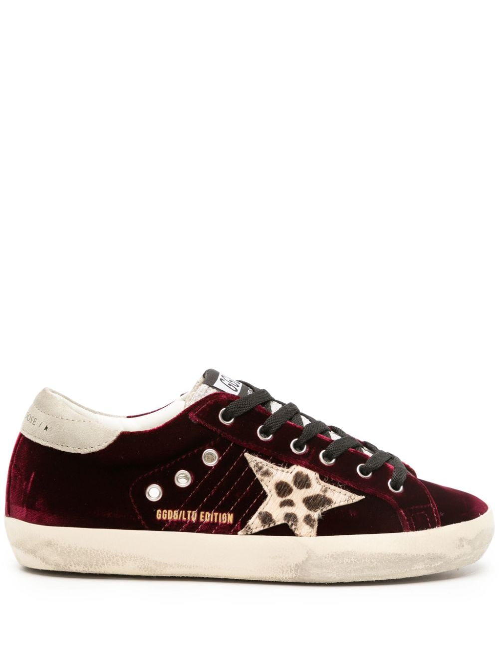 Golden Goose Super-Star Sneakers - Rot von Golden Goose