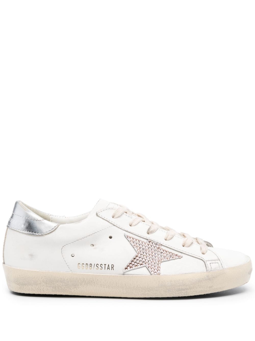 Golden Goose Super-Star Sneakers - Weiß von Golden Goose