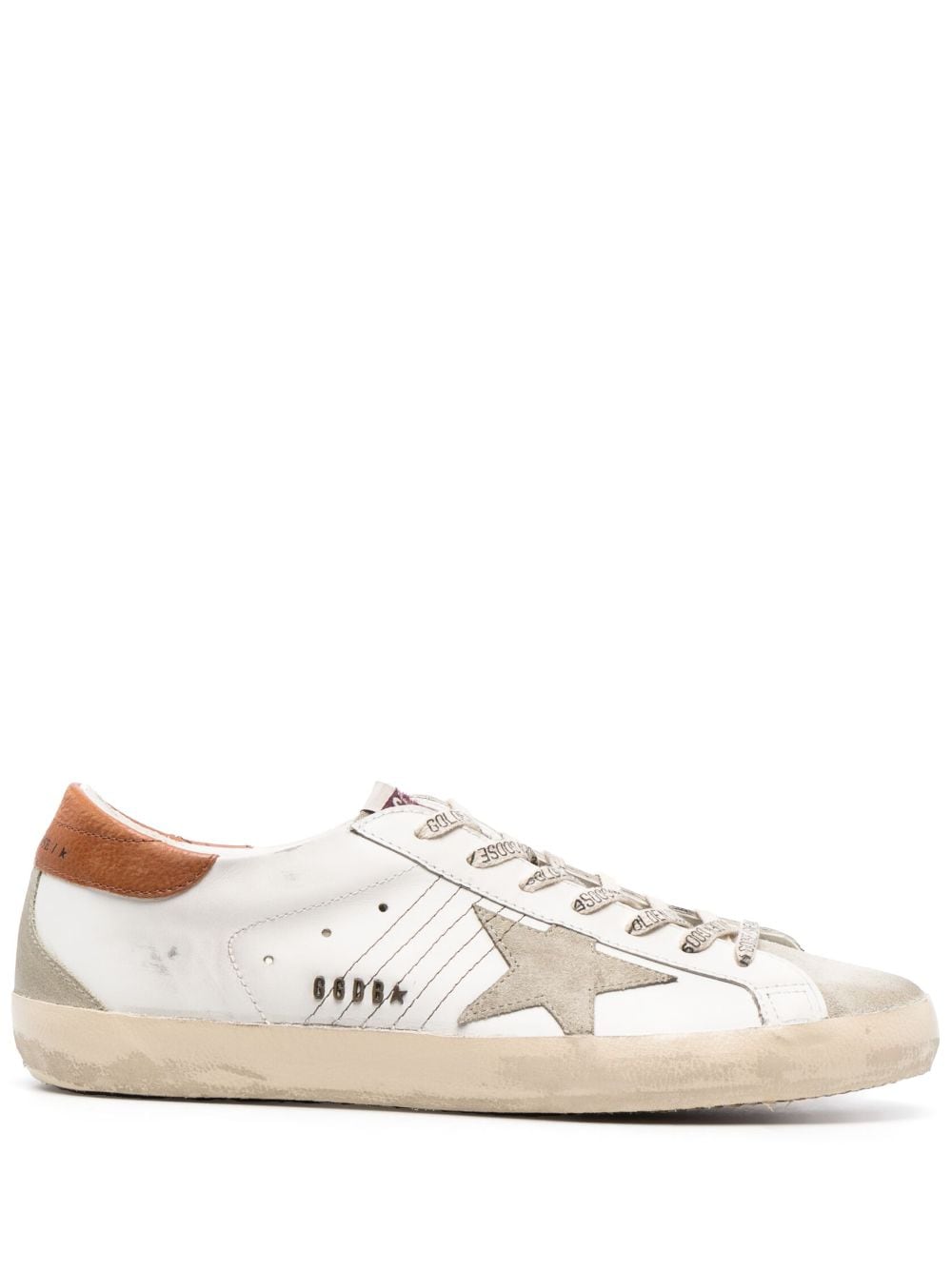 Golden Goose Super-Star Sneakers - Weiß von Golden Goose