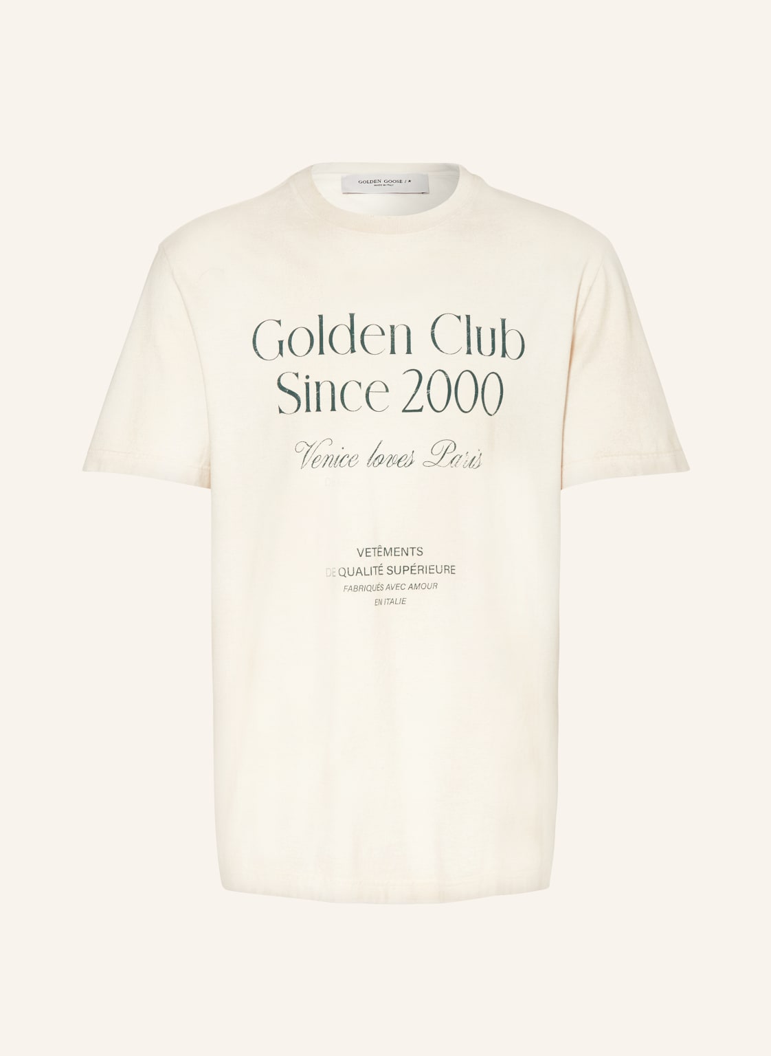 Golden Goose T-Shirt Journey weiss von Golden Goose