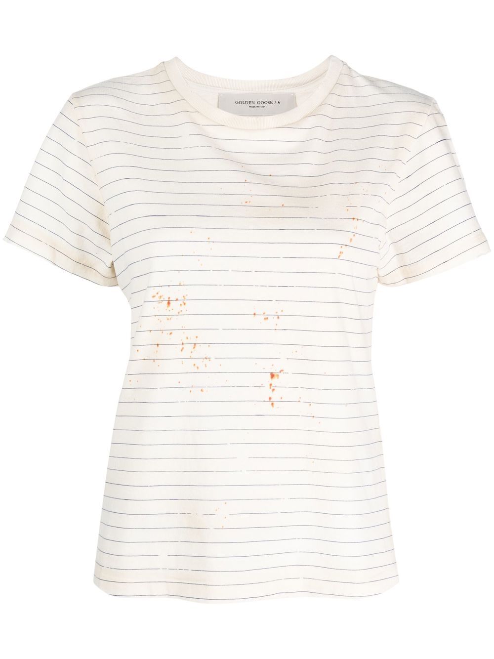 Golden Goose T-Shirt mit Print - Nude von Golden Goose