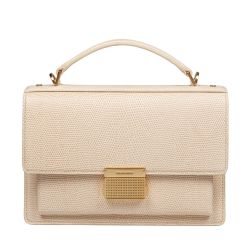 Golden Goose Vanille Python Handtasche von Golden Goose