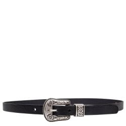 Golden Goose Vintage Schwarzer Leder Gürtel von Golden Goose