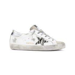Golden Goose Weiße Ledersneaker Für Damen von Golden Goose