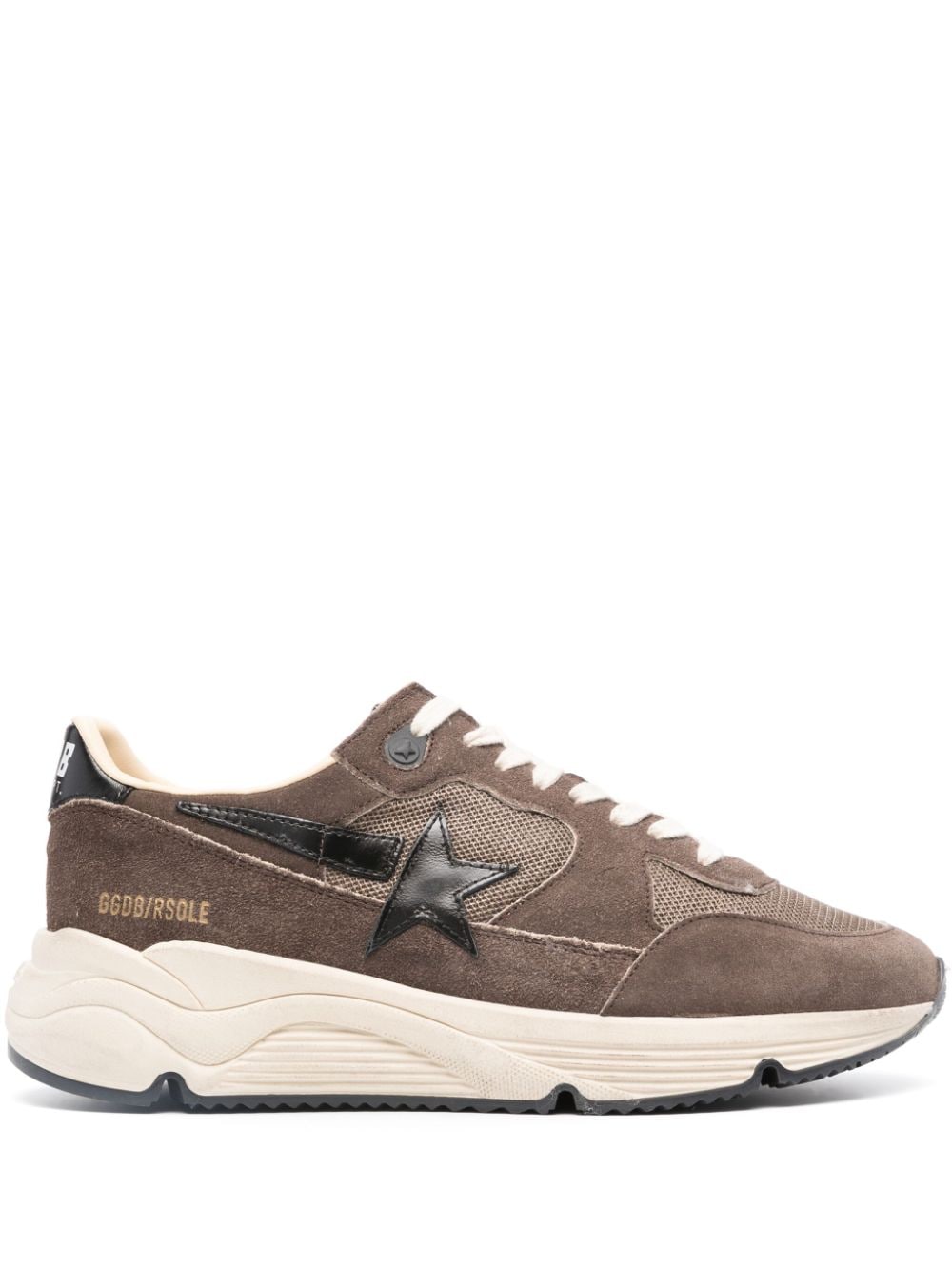 Golden Goose Wildleder-Sneakers mit Stern-Patch - Braun von Golden Goose