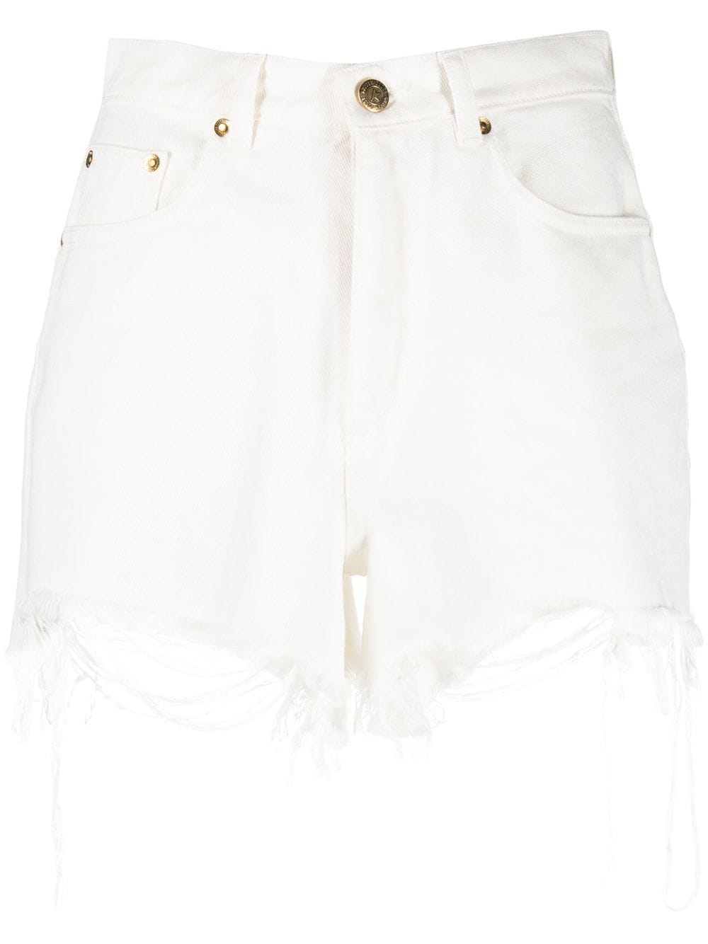 Golden Goose Shorts mit hohem Bund - Weiß von Golden Goose