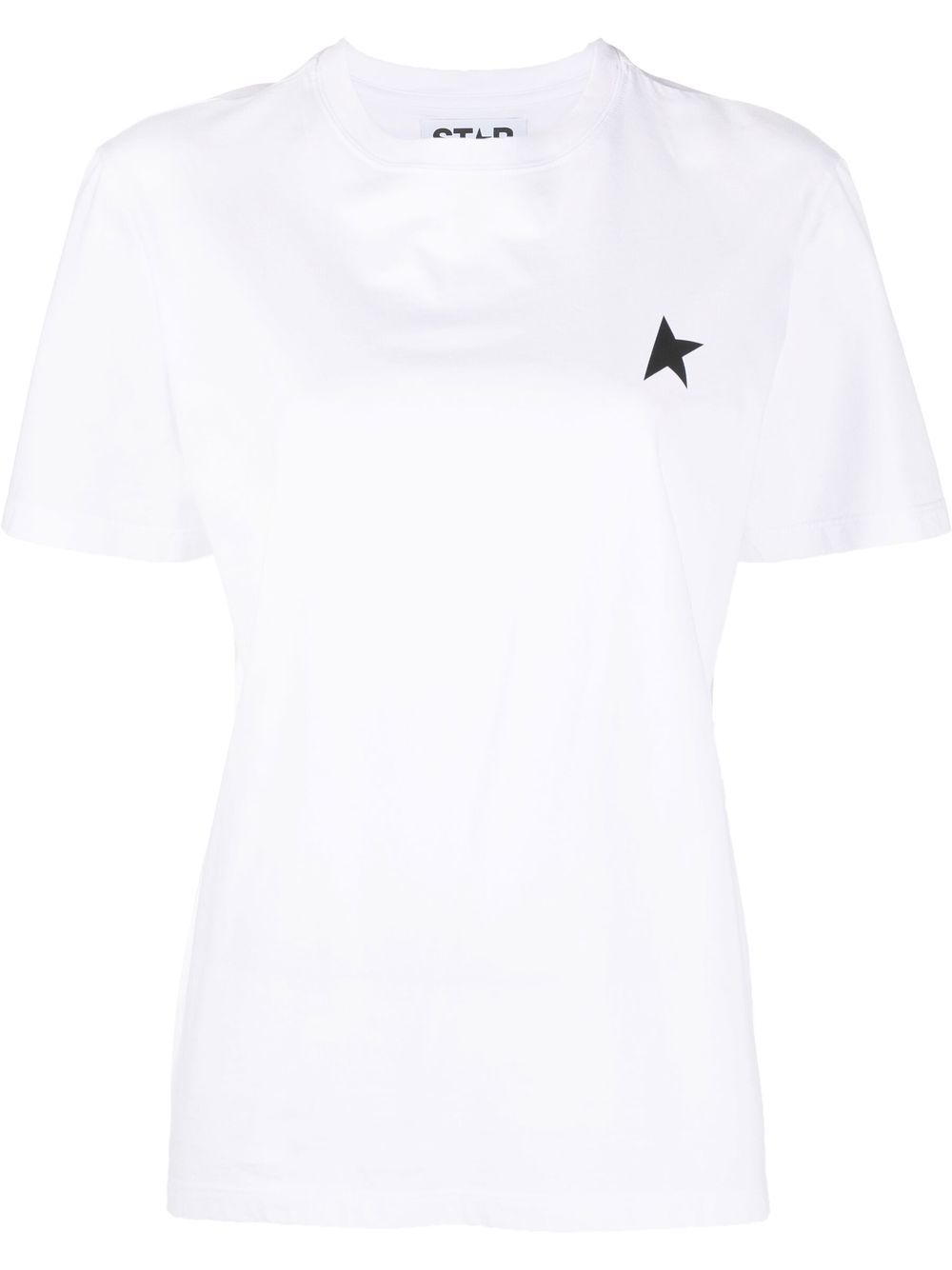 Golden Goose T-Shirt mit Logo-Print - Weiß von Golden Goose