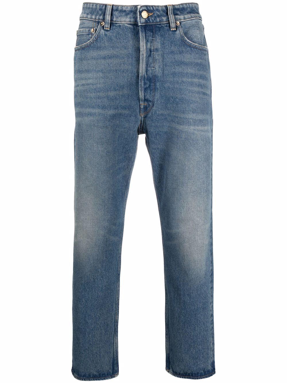 Golden Goose Tief sitzende Straight-Leg-Jeans - Blau von Golden Goose