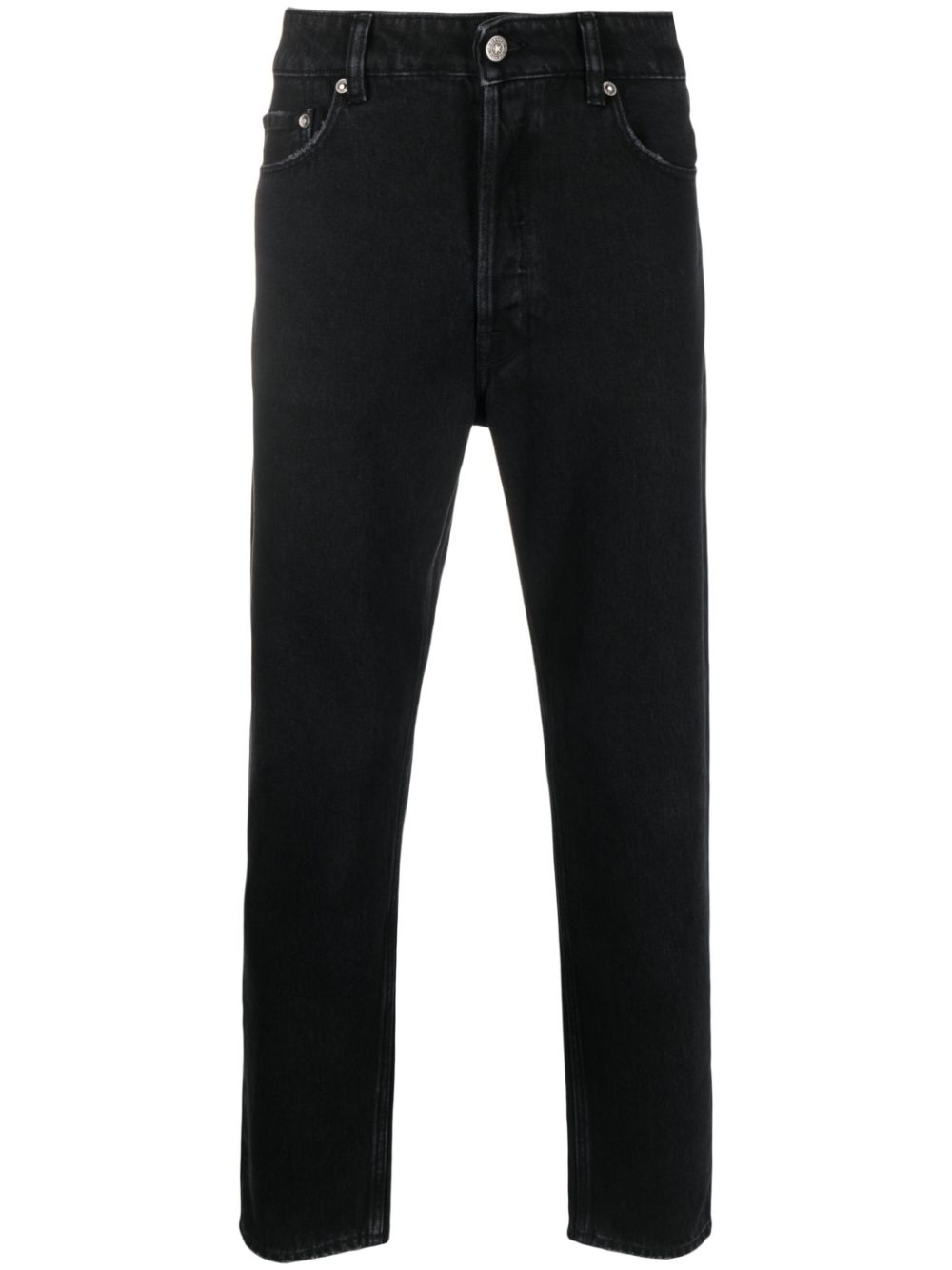 Golden Goose Tief sitzende Straight-Leg-Jeans - Schwarz von Golden Goose