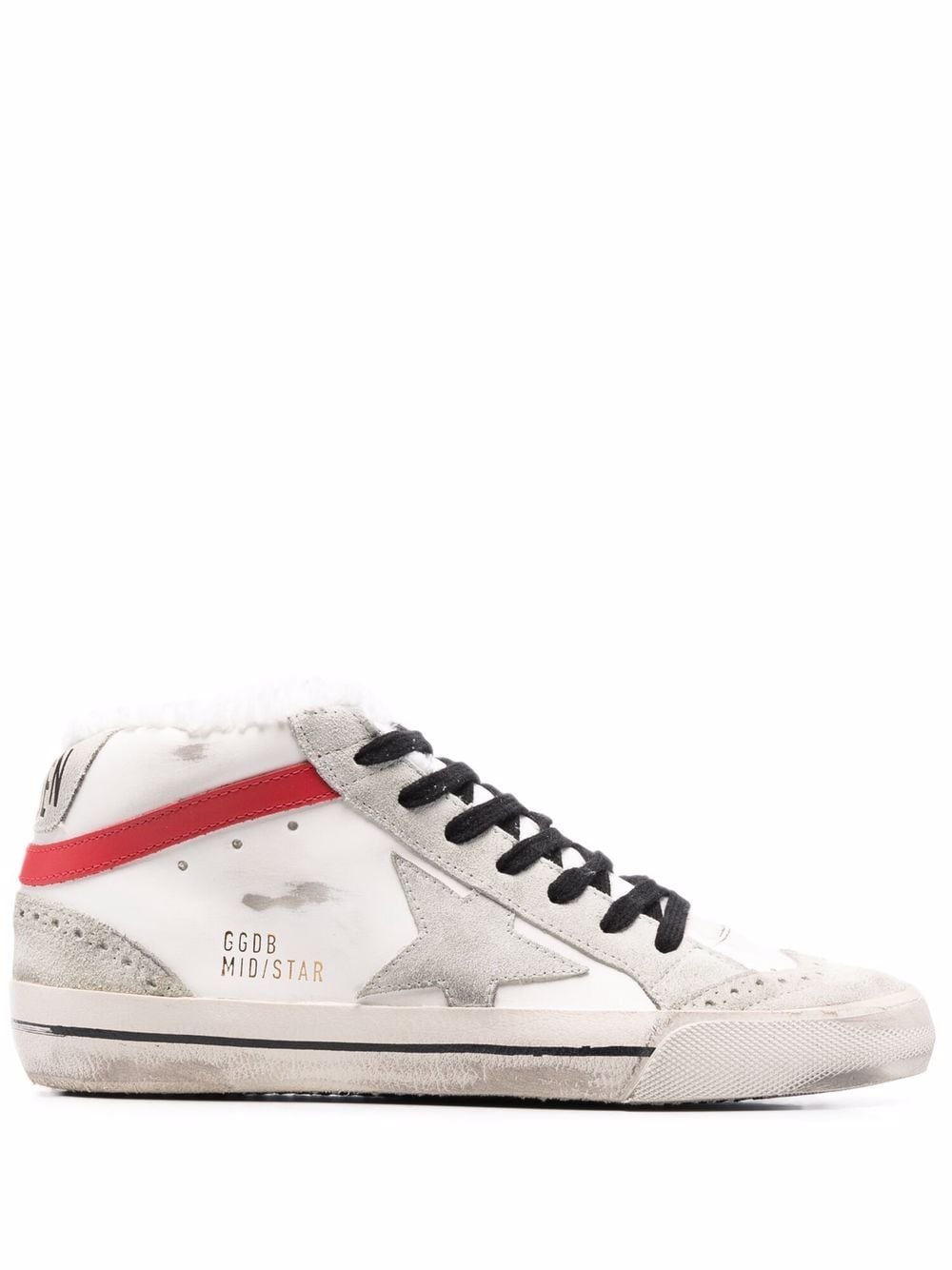 Golden Goose Sneakers mit Stern-Patch - Weiß von Golden Goose