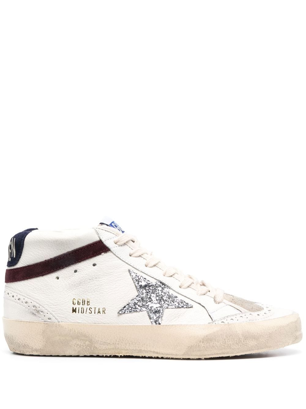 Golden Goose Sneakers mit Stern-Patch - Weiß von Golden Goose