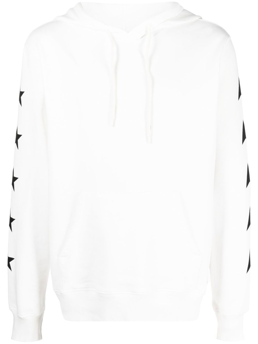 Golden Goose Hoodie mit Sterne-Print - Weiß von Golden Goose