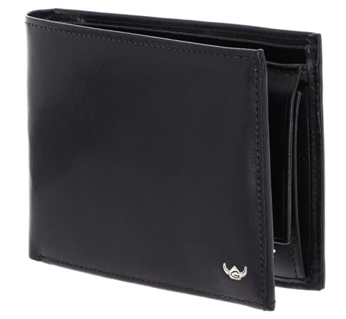 Golden Head Colorado RFID Billfold Coin Wallet Black von Golden Head