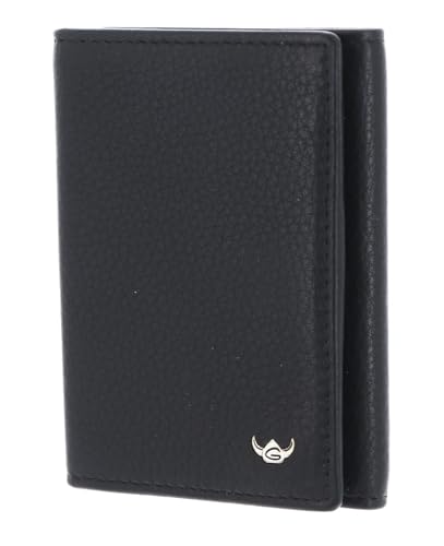 Golden Head Capri RFID Protect Petite Billfold Coin Wallet Black von Golden Head
