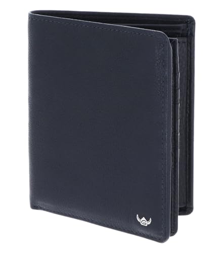 Golden Head Capri RFID Protect Billfold Coin Wallet Blue von Golden Head
