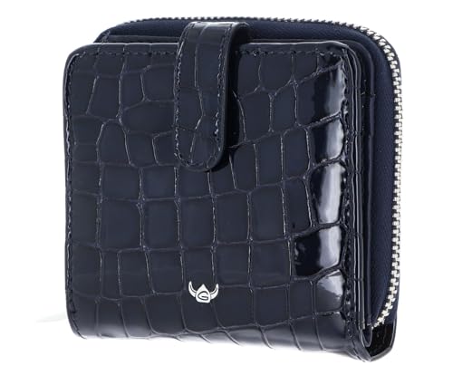 Golden Head Cayenne RFID Protect Petite Billfold Coin Wallet with Snap Closure Nightblue von Golden Head