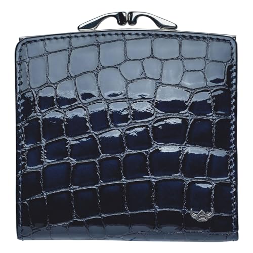 Golden Head Cayenne RFID Protect French Coin Purse Wallet Nightblue von Golden Head