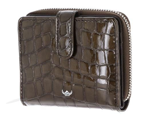 Golden Head Cayenne RFID Protect Petite Billfold Coin Wallet with Snap Closure Toffee von Golden Head