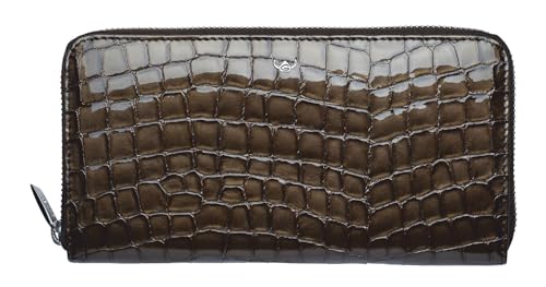 Golden Head Cayenne RFID Protect Zipped Ladies Purse Wallet Toffee von Golden Head