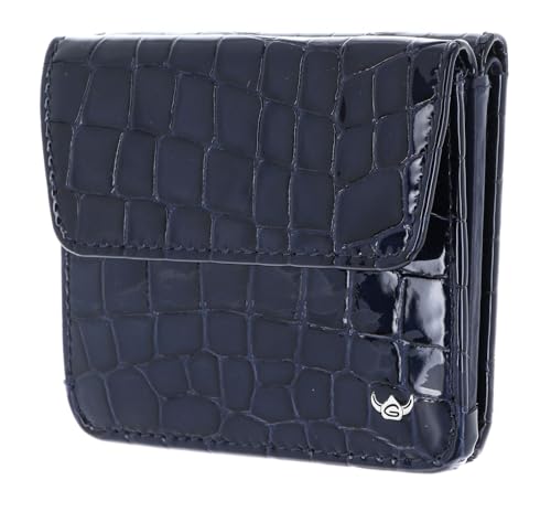 Golden Head Cayenne RFID Protect Billfold Coin Wallet with Front Snap Closure Nightblue von Golden Head