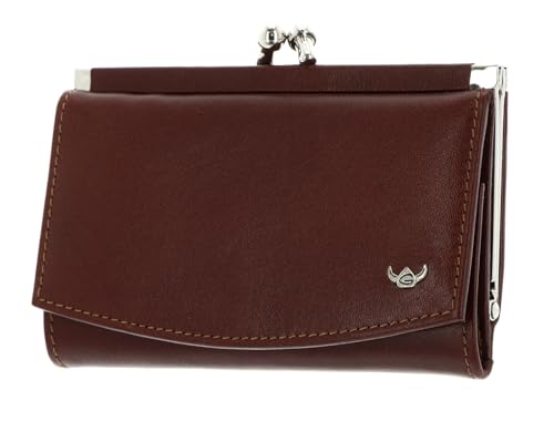 Golden Head Colorado Classic French Coin Purse Wallet Tabacco von Golden Head