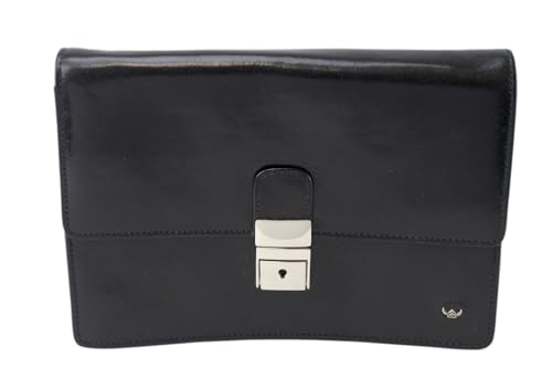 Golden Head Colorado Business Herren-Tasche Leder 23 cm, Schwarz, Einheitsgröße von Golden Head