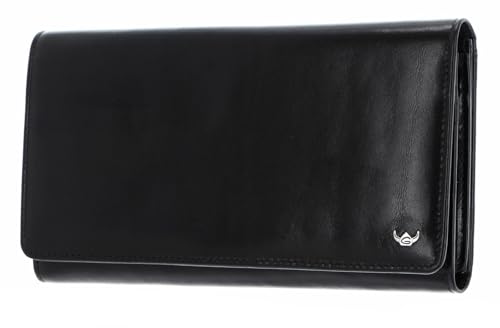 Golden Head Colorado RFID Protect Ladies Purse Wallet Black von Golden Head