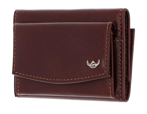 Golden Head Colorado RFID Petite Billfold Coin Wallet Tobacco von Golden Head
