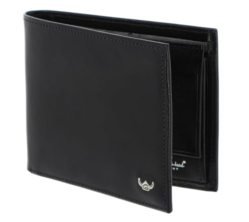 Golden Head Colorado RFID Protect Billfold Coin Wallet Black von Golden Head