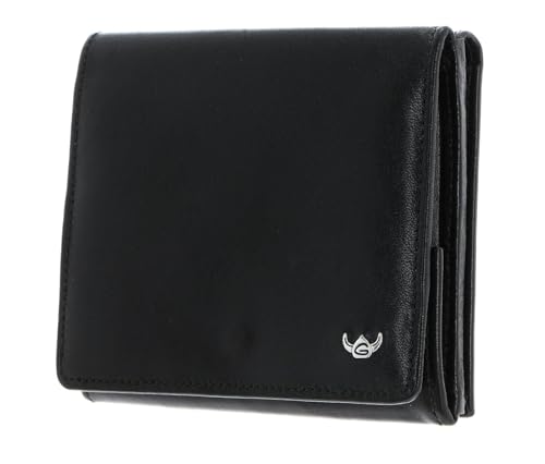 Golden Head Colorado RFID Protect Billfold Coin Wallet with Large Coin Compartment Black Golden Head Colorado RFID Protect Billfold Coin Wallet with Large Coin Compartment Black von Golden Head