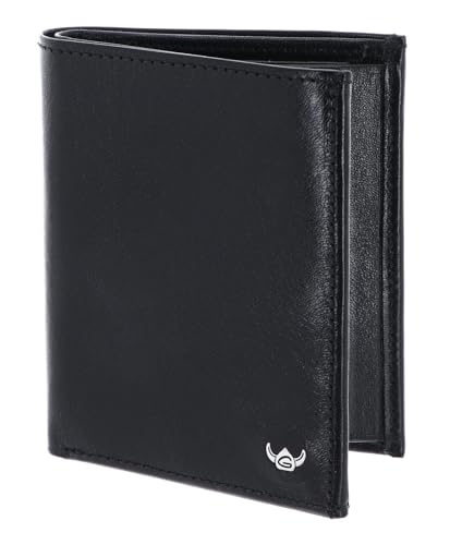 Golden Head Colorado RFID Protect Billfold Coin Wallet Black von Golden Head