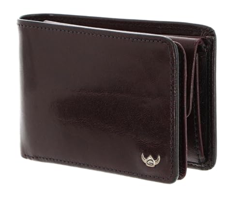 Golden Head Colorado RFID Protect Petite Billfold Coin Wallet Bordeaux von Golden Head