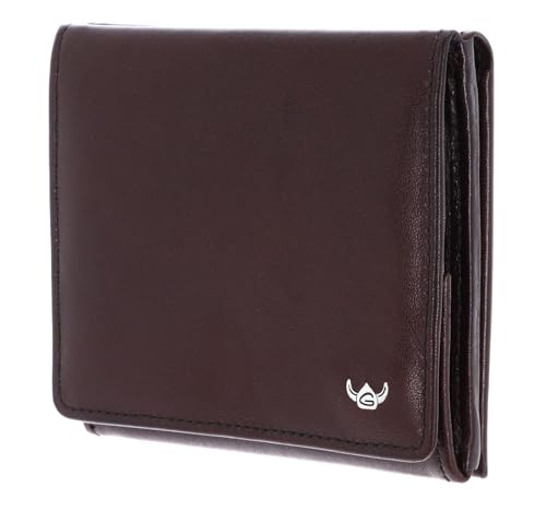 Golden Head Colorado RFID Protect Billfold Coin Wallet with Large Coin Compartment Bordeaux von Golden Head