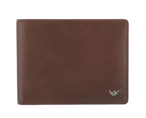 Golden Head Como Leather Billfold Coin Wallet Brown von Golden Head