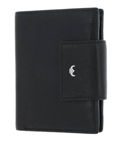 Golden Head Dublin RFID Geldbörse 1238v0 Kombischeintasche mit Riegel Schwarz-Black von Golden Head