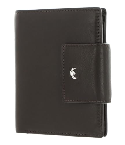 Golden Head Dublin RFID Geldbörse 1238v0 Kombischeintasche mit Riegel Braun-Brown von Golden Head