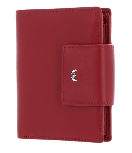 Golden Head Dublin RFID Geldbörse 1238v0 Kombischeintasche mit Riegel Rot-Red von Golden Head
