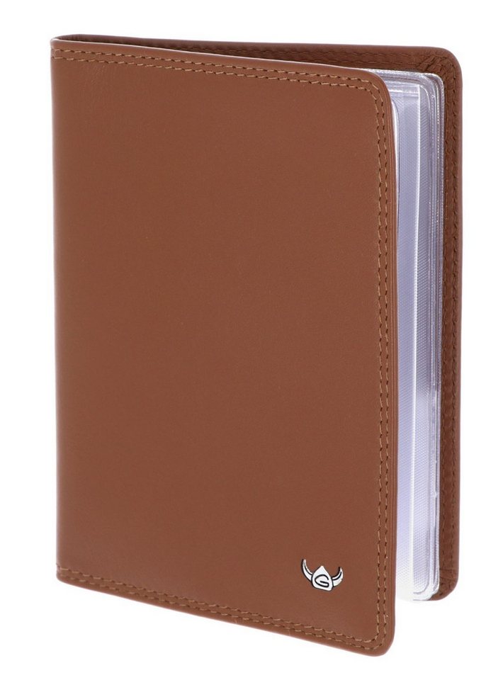 Golden Head Etui Ausweisetui 4488, aus echtem Rindsleder mit RFID-Blocker Schutz von Golden Head