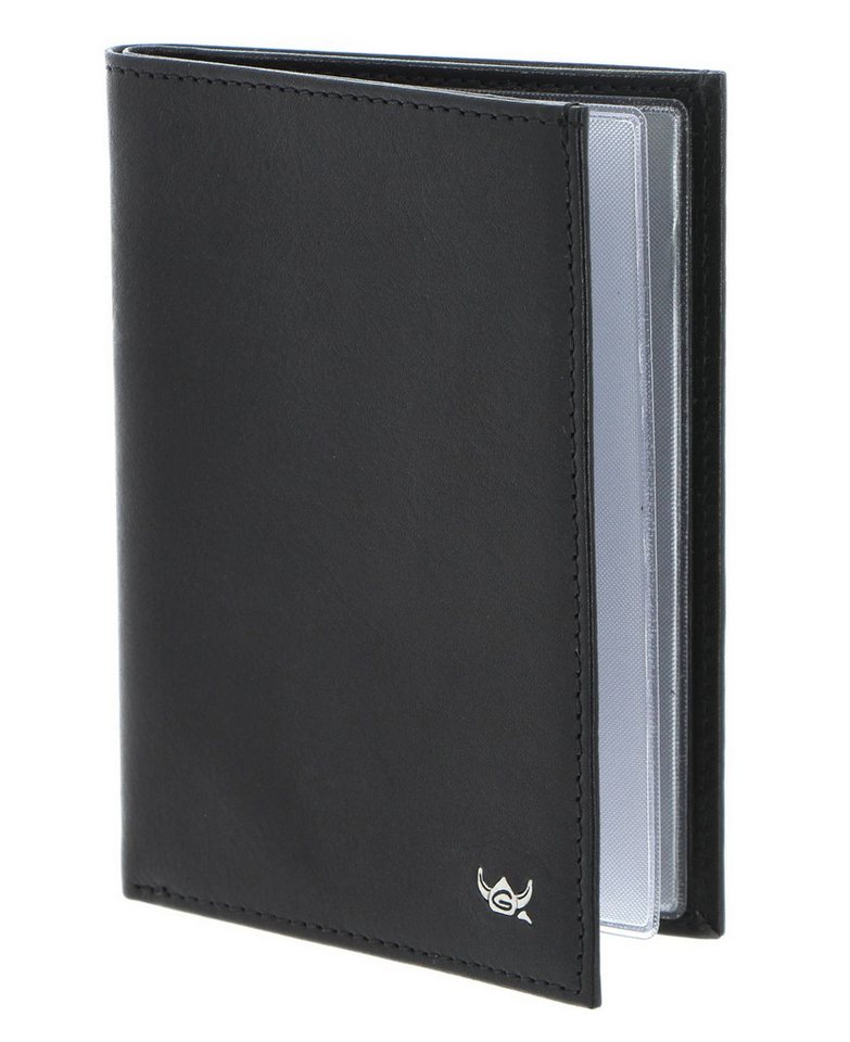Golden Head Etui ID Wallet With Note Compartment, aus echtem Rindsleder mit RFID-Blocker Schutz von Golden Head