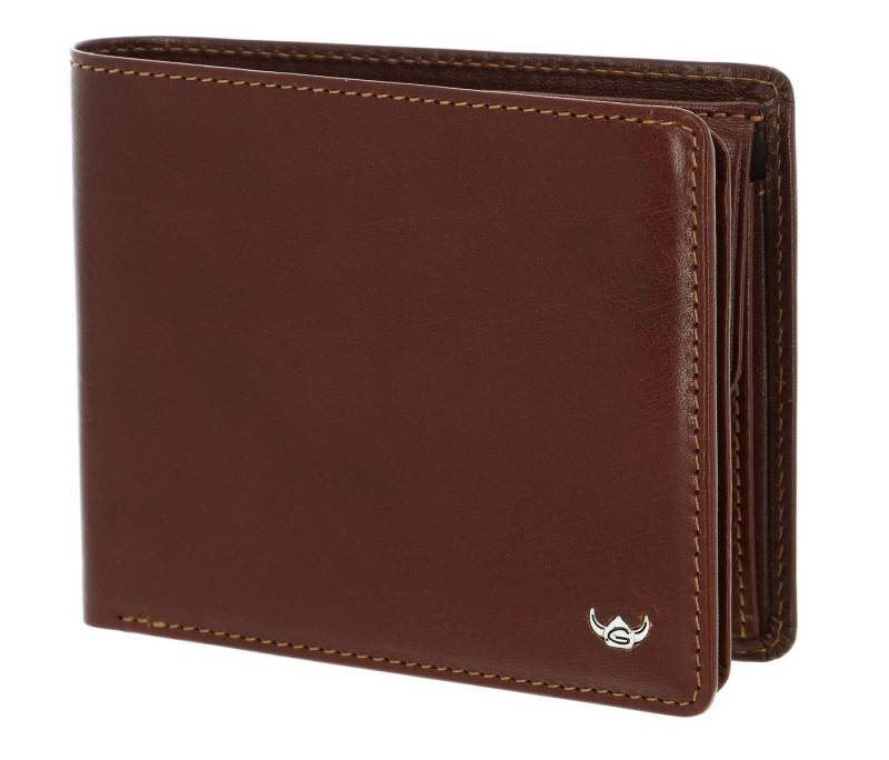 Golden Head Geldbörse Billfold Coin Wallet, aus echtem Leder mit RFID-Blocker Schutz von Golden Head
