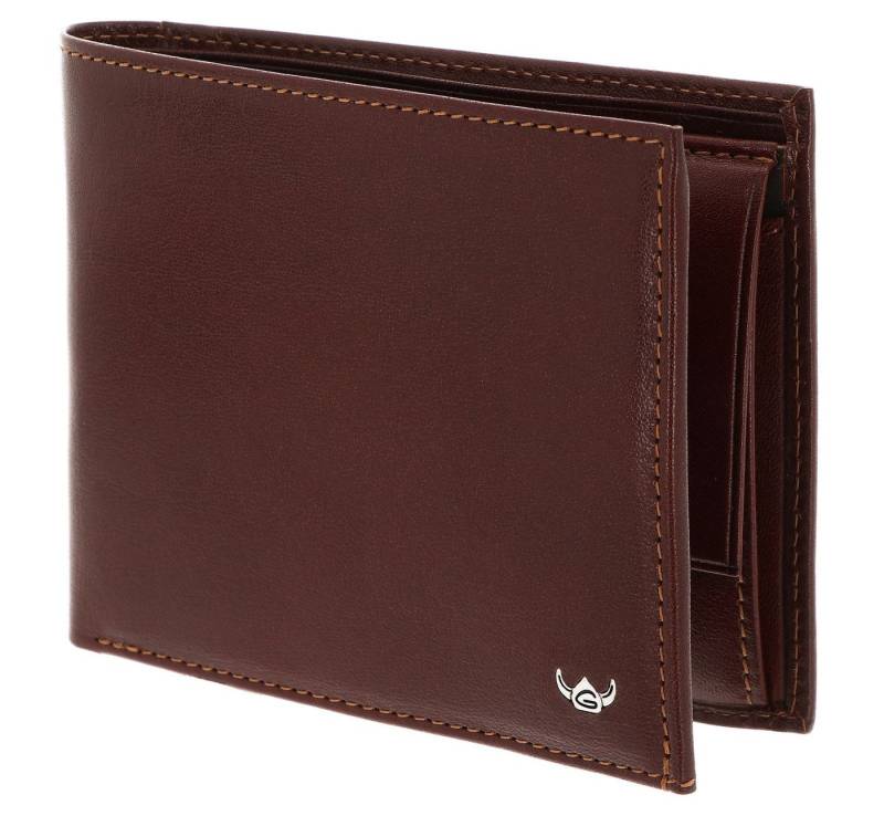 Golden Head Geldbörse Billfold Coin Wallet, aus echtem Leder mit RFID-Blocker Schutz von Golden Head
