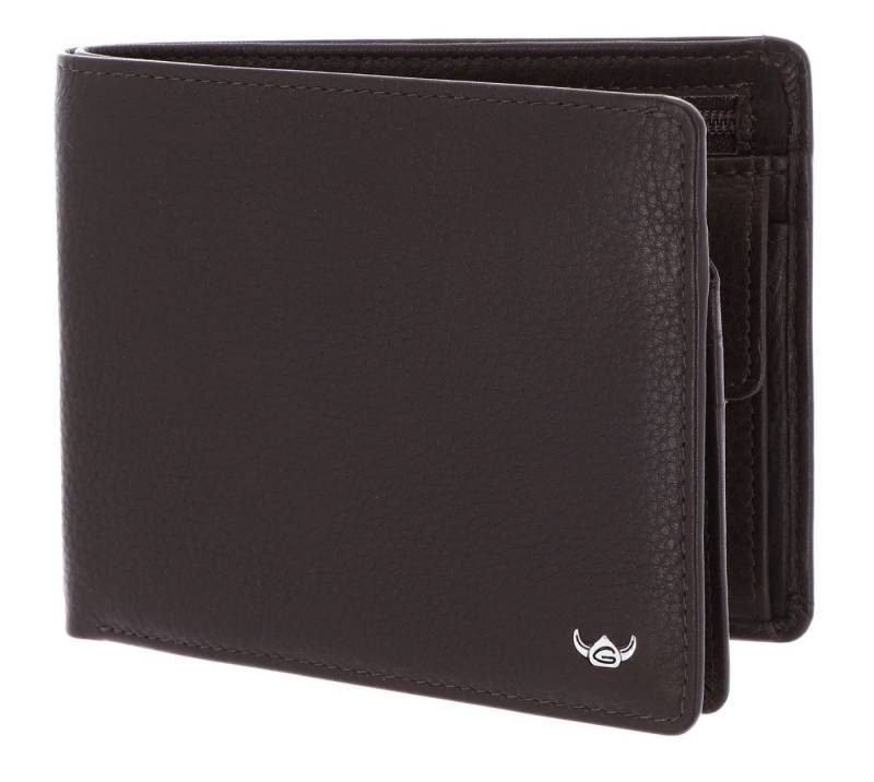 Golden Head Geldbörse Billfold Coin Wallet, aus echtem Leder mit RFID-Blocker Schutz von Golden Head