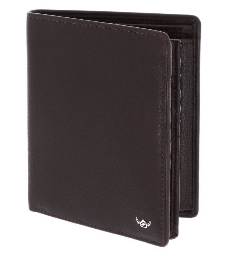 Golden Head Geldbörse Billfold Coin Wallet, aus echtem Leder mit RFID-Blocker Schutz von Golden Head