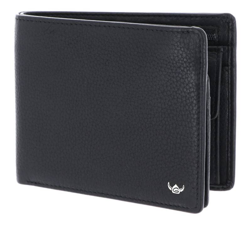 Golden Head Geldbörse Billfold Coin Wallet, aus echtem Leder mit RFID-Blocker Schutz von Golden Head