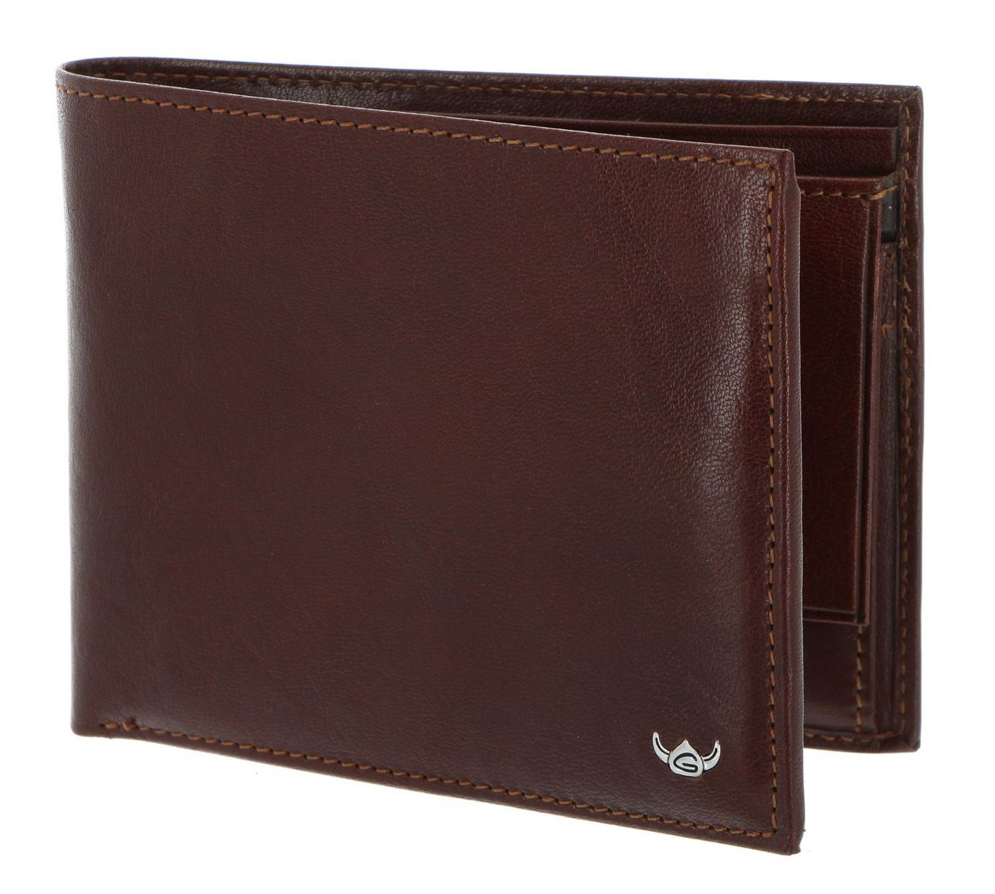 Golden Head Geldbörse Billfold Coin Wallet, aus echtem Rindsleder mit RFID-Blocker Schutz von Golden Head