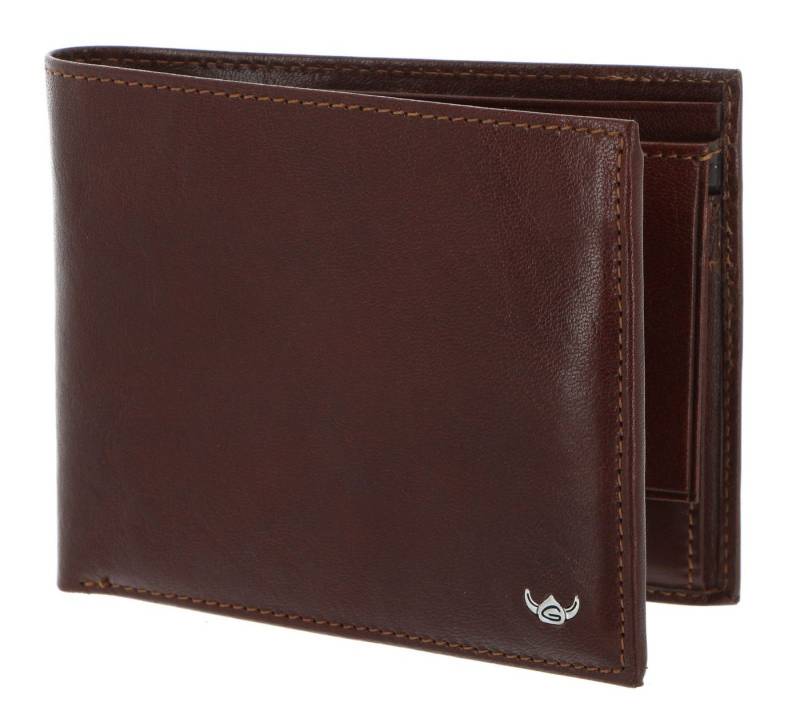 Golden Head Geldbörse Billfold Coin Wallet, aus echtem Rindsleder mit RFID-Blocker Schutz von Golden Head