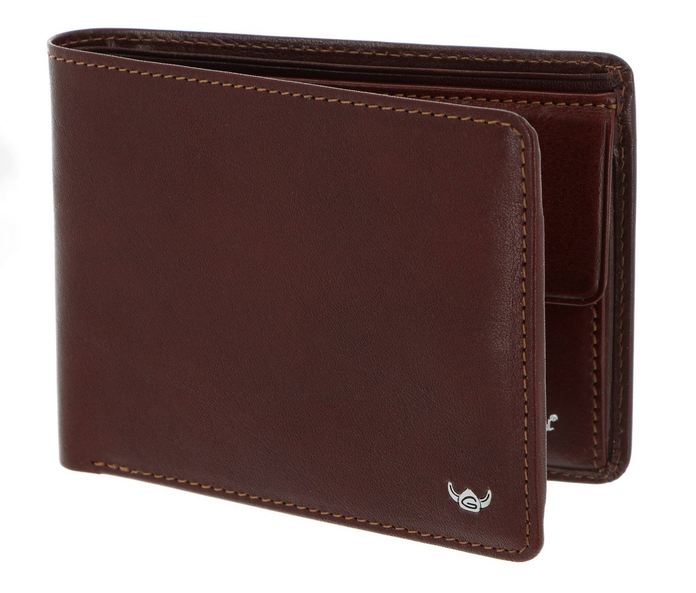 Golden Head Geldbörse Billfold Coin Wallet, aus echtem Rindsleder mit RFID-Blocker Schutz von Golden Head